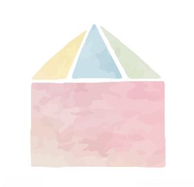 矢量水彩标签元素
