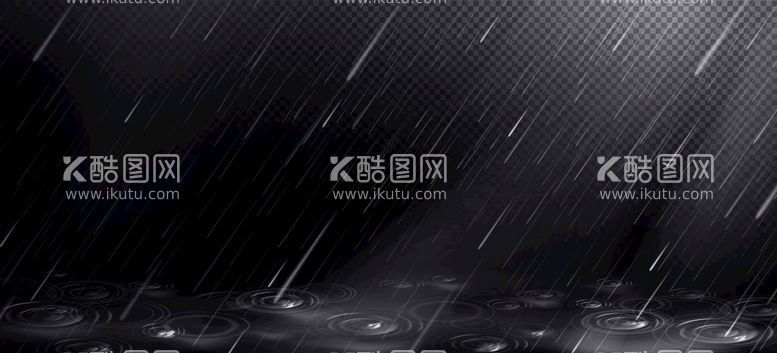 编号：59837609281623440743【酷图网】源文件下载-下雨大雨素材图片