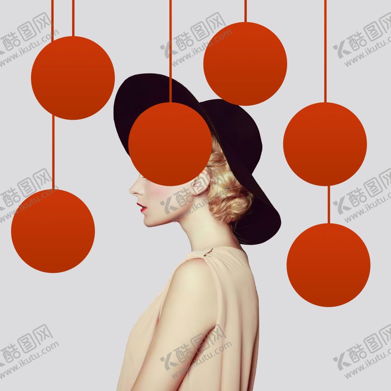 编号：41066606161007346224【酷图网】源文件下载-几何美女玄关
