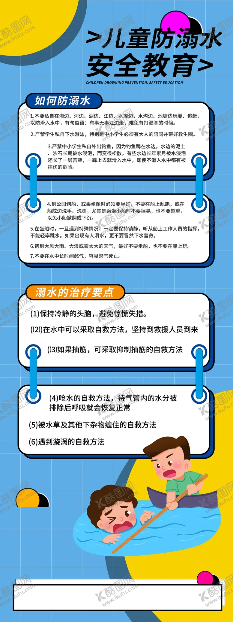 编号：84611905012255523723【酷图网】源文件下载-溺水安全教育