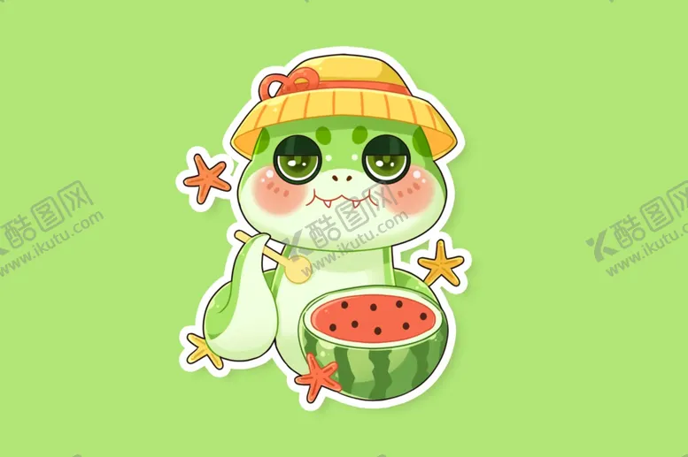 编号：28657102270451596753【酷图网】源文件下载-蛇年插画