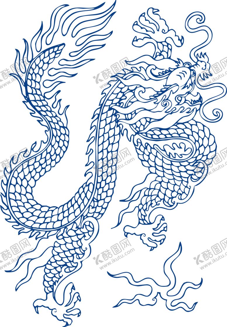 编号：79046809291839452712【酷图网】源文件下载-青花瓷图案