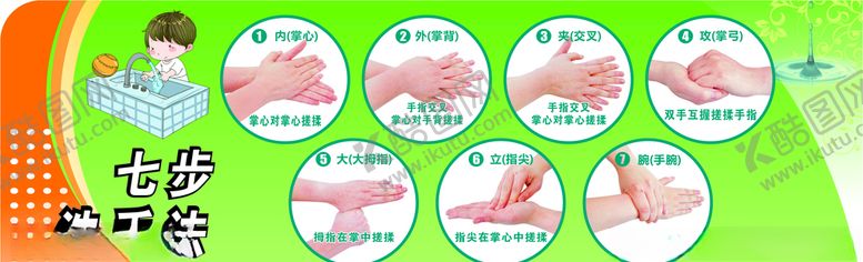 编号：98784809160215456246【酷图网】源文件下载-七步洗手法