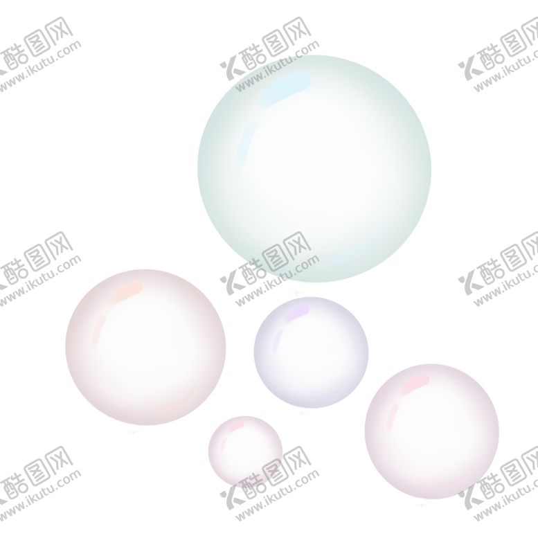 编号：63831507021504521951【酷图网】源文件下载-七彩泡泡