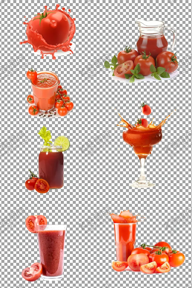编号：42274705101927332330【酷图网】源文件下载-红色鲜榨番茄汁