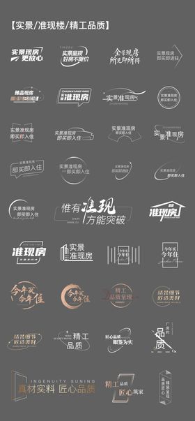 地产准现铺宣传海报