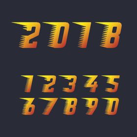 矢量发光亮闪闪钻石字母英文
