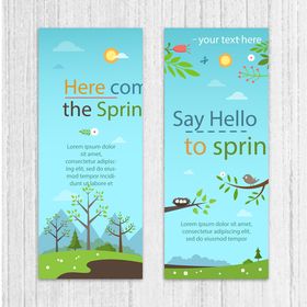 海洋生物主题书签设计