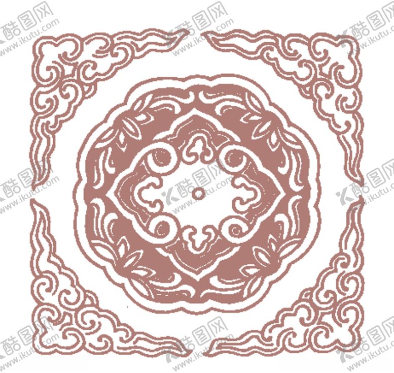 编号：70357410290658374817【酷图网】源文件下载-中古风花纹