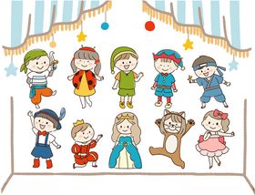 儿童欢乐派对场景