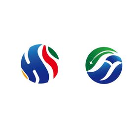 英文字母HS艺术婚礼LOGO