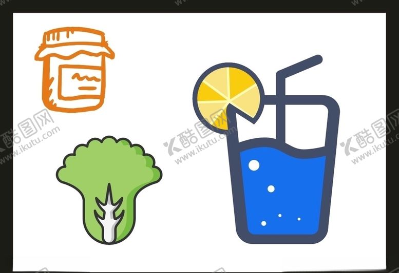 编号：72682403281047319305【酷图网】源文件下载-卡通美食餐饮