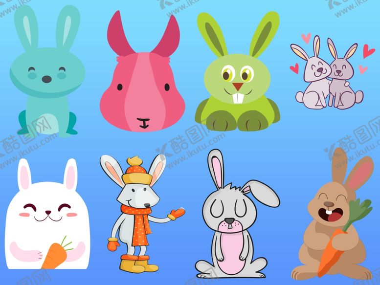 编号：52785709290423307454【酷图网】源文件下载-兔子