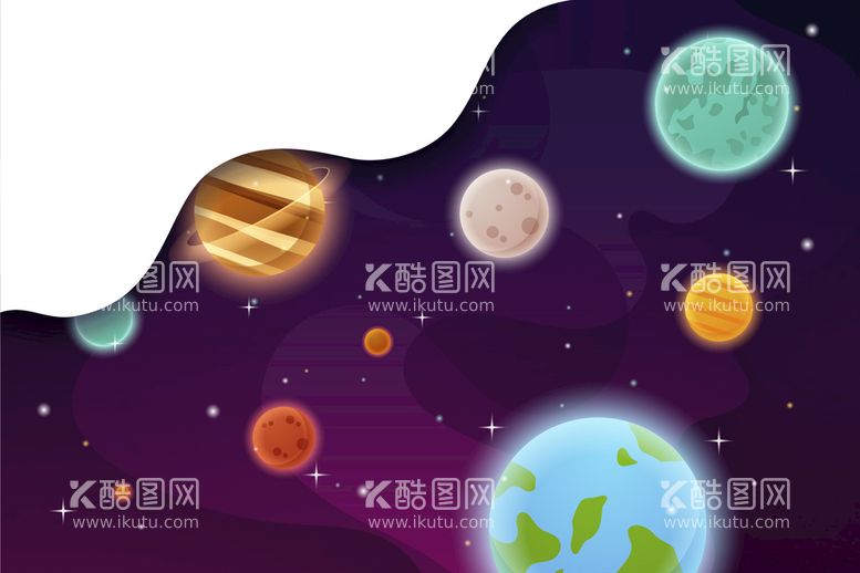 编号：23406109231304177029【酷图网】源文件下载-星球背景 