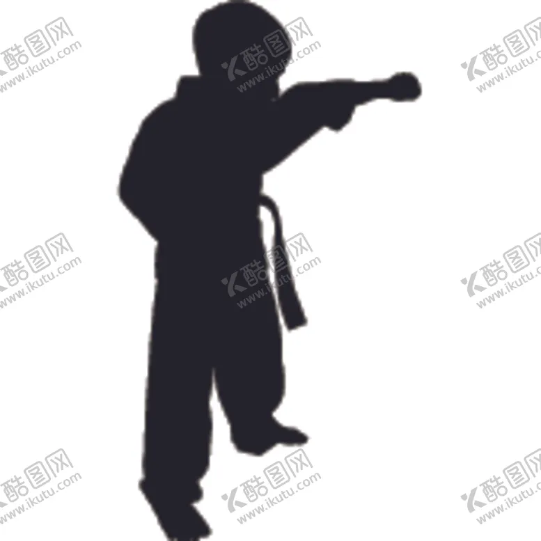 编号：18558504222106155755【酷图网】源文件下载-武术格斗剪影