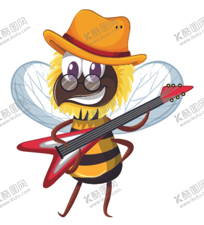 编号：86569809281323015499【酷图网】源文件下载-卡通蜜蜂