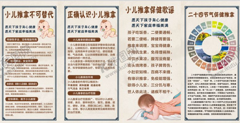 编号：15386209131252520598【酷图网】源文件下载-小儿推拿展板