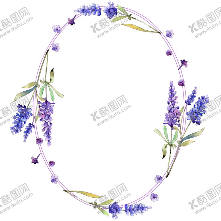 编号：86386007011204484021【酷图网】源文件下载-薰衣草边框