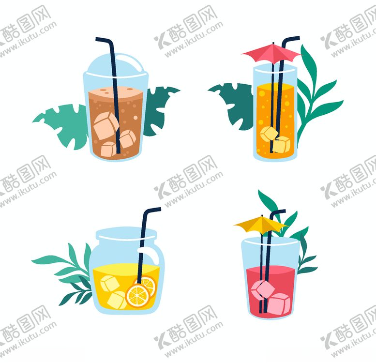 编号：34038510311814301470【酷图网】源文件下载-夏日元素