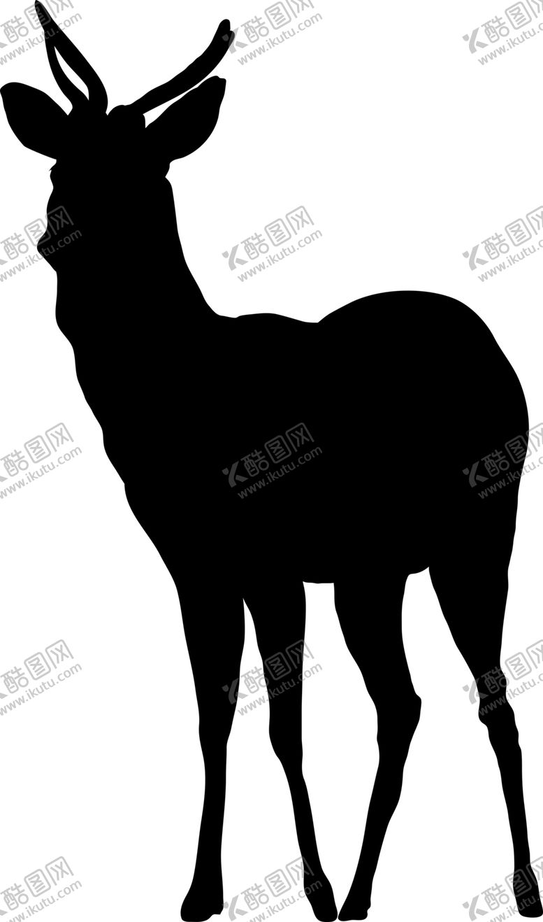 编号：15316004300211391137【酷图网】源文件下载-动物剪影
