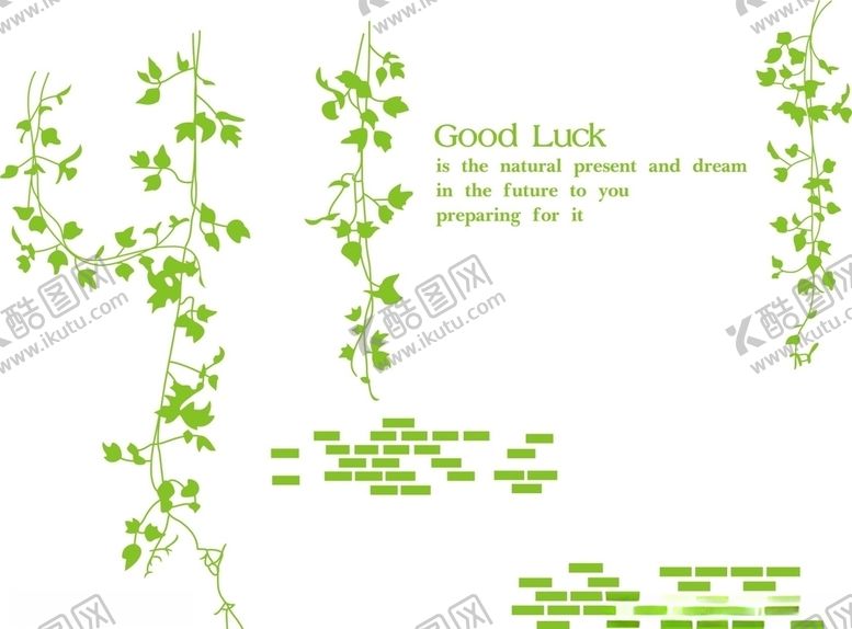 编号：25754910170405238287【酷图网】源文件下载-绿藤图案