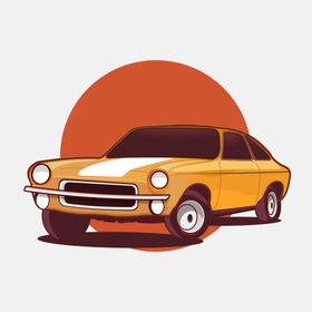 插画汽车