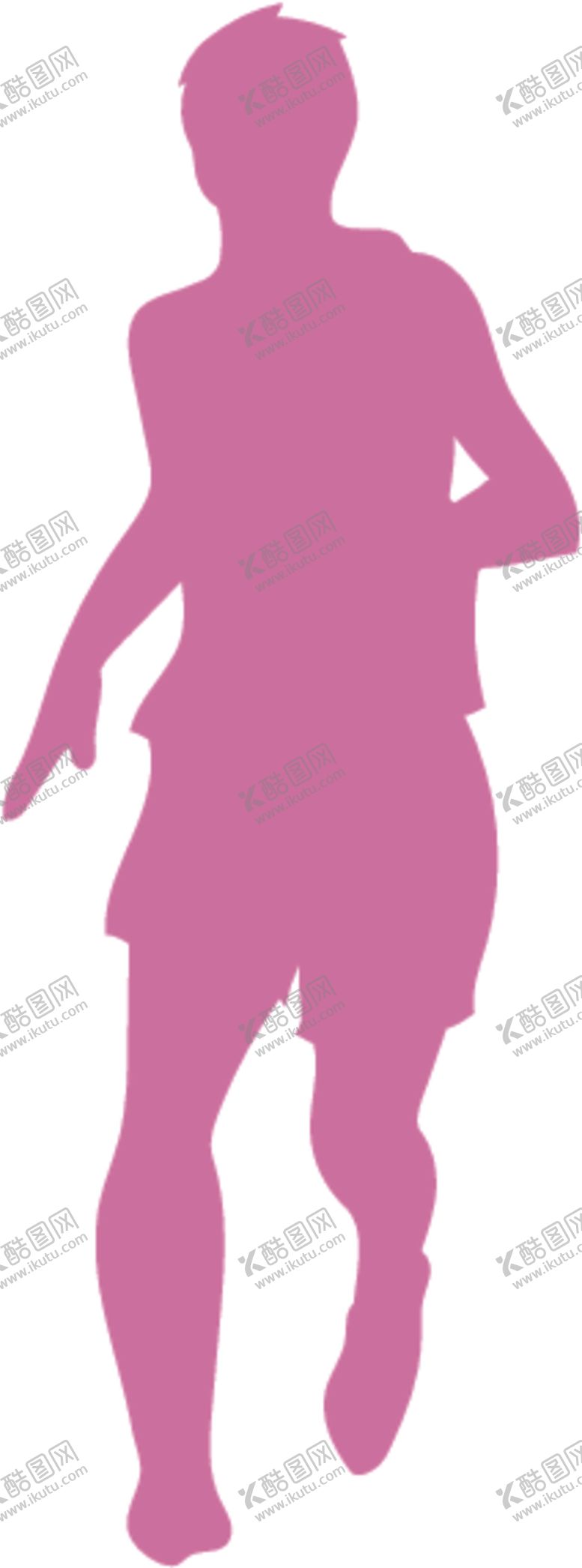 编号：52651205021838033745【酷图网】源文件下载-运动人物剪影