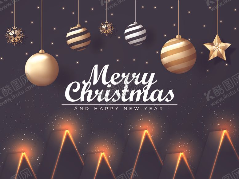 编号：72877111011128242503【酷图网】源文件下载-圣诞节海报