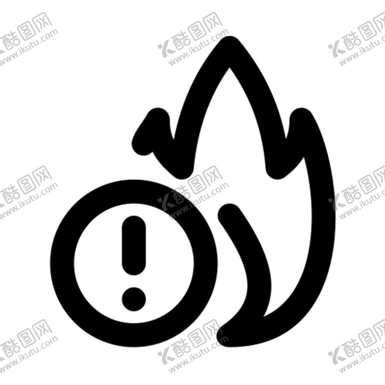 编号：80094810160726361964【酷图网】源文件下载-智能家居图标火警
