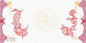 红色喜庆签到颁奖晚会背景素材