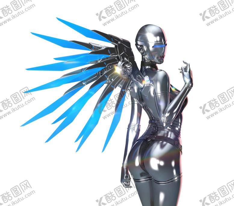 编号：48512310081653178527【酷图网】源文件下载-科技未来美女