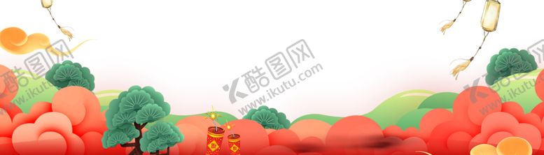 编号：21709410041520367810【酷图网】源文件下载-红色纹理边框