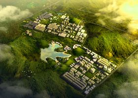 田园风采城市风貌