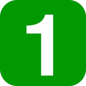 数字1图片