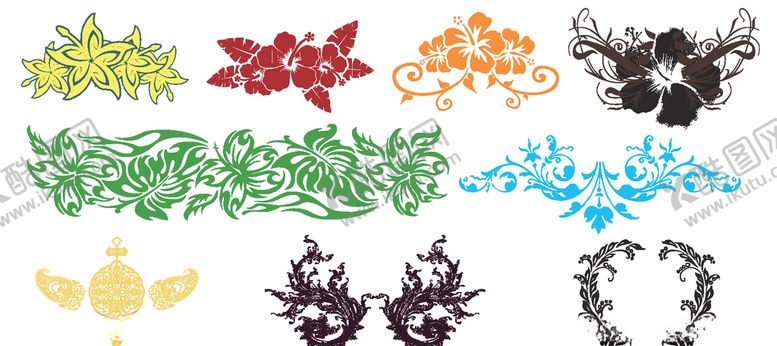 编号：11506509260121429848【酷图网】源文件下载-碎花设计高清分层