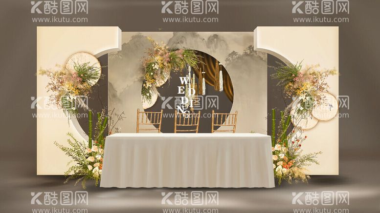 编号：22196612190913266450【酷图网】源文件下载-婚礼美陈