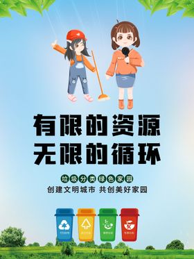 垃圾分类回收指南城市保护环境