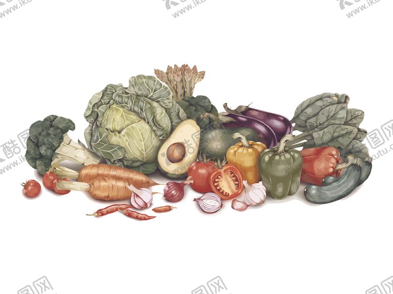 编号：79358509101935214331【酷图网】源文件下载-蔬菜