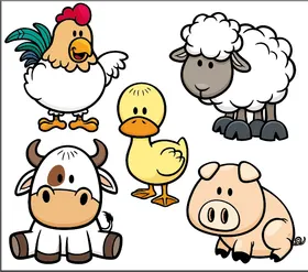 猪牛羊鸡鸭