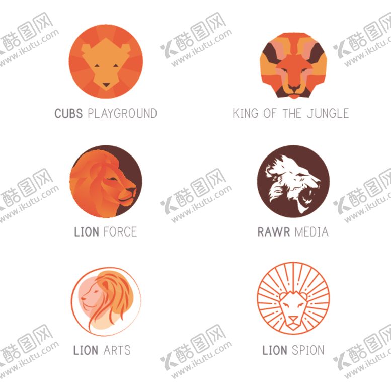 编号：53733409250134502515【酷图网】源文件下载-狮子图标