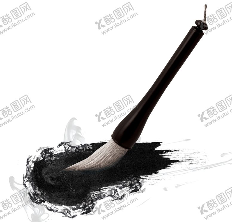 编号：83162803250654053720【酷图网】源文件下载-水墨毛笔