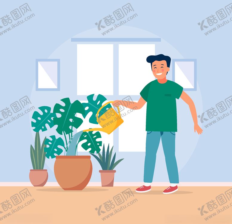 编号：30723810271507323098【酷图网】源文件下载-矢量卡通休闲人物