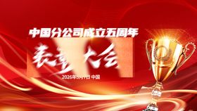 中国分公司五周年表彰大会