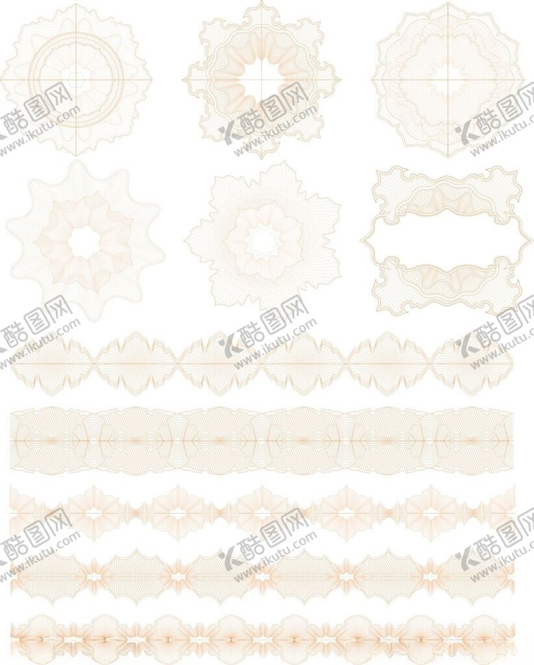 编号：25364709210704354984【酷图网】源文件下载-防伪花纹