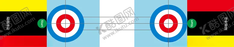 编号：59423601191315381174【酷图网】源文件下载-冰壶赛道ai源文件可印刷