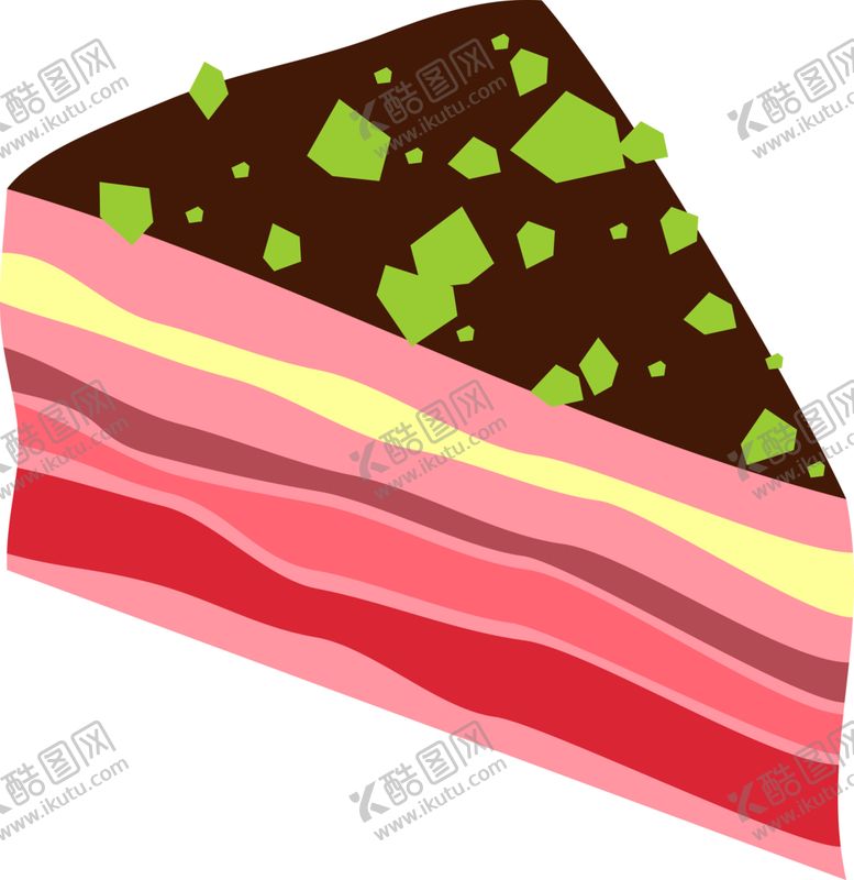 编号：94721201310815346662【酷图网】源文件下载-三角蛋糕