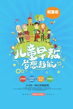 儿童早教海报