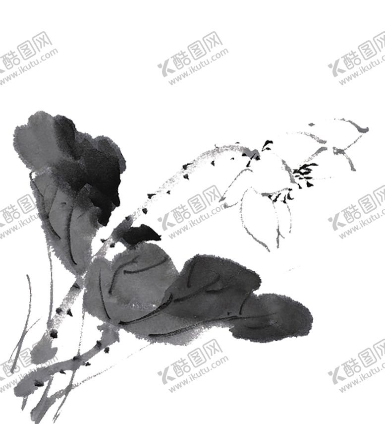 编号：88599204221013475833【酷图网】源文件下载-水墨荷花粉色荷花荷花意境