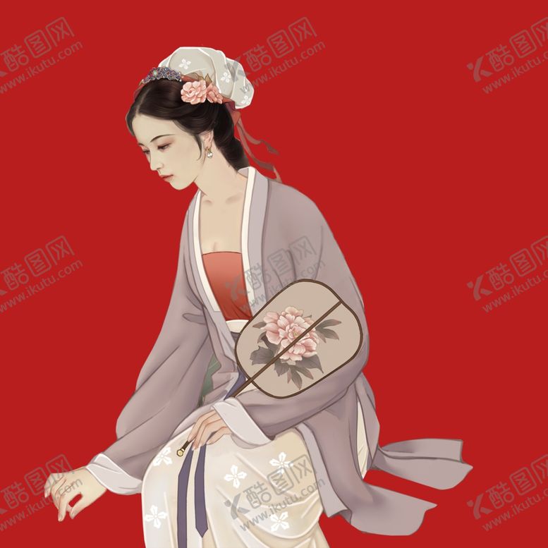 编号：35757003020019509347【酷图网】源文件下载-手绘古风人物