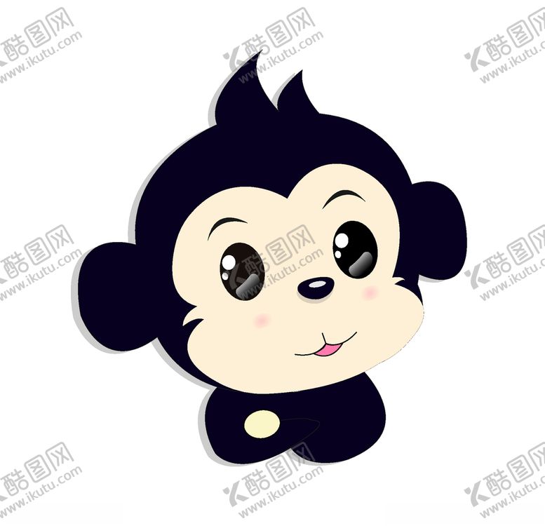 编号：70494403271346493334【酷图网】源文件下载-卡通可爱猴子插画